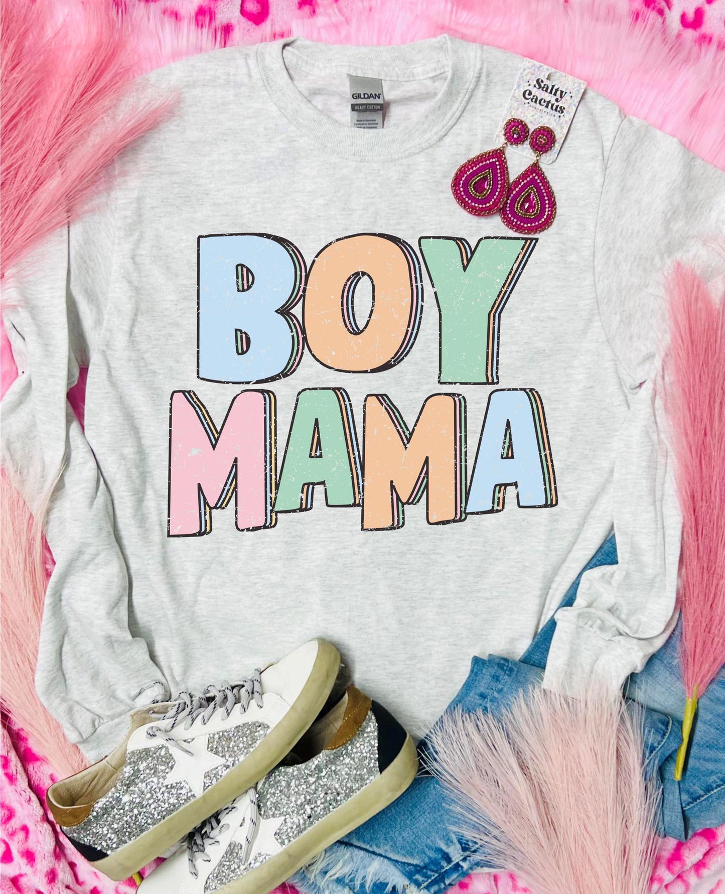 Boy Mama Colorful