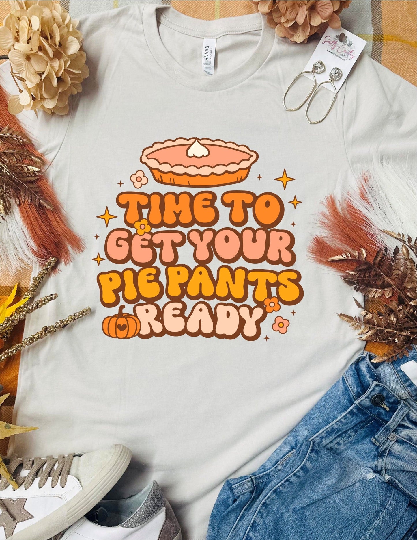 Time To Get Your Pie Pants Ready Tan Tee