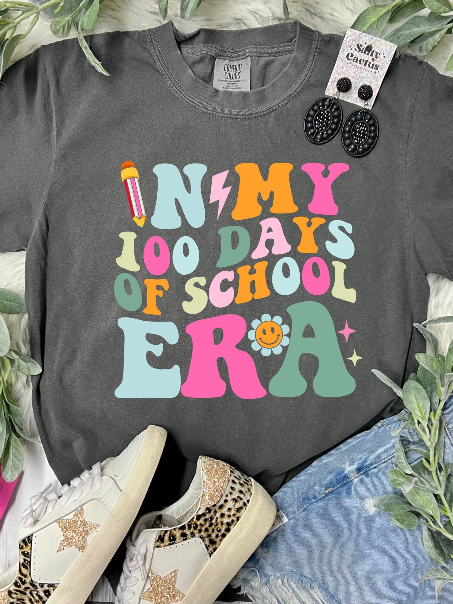 *DTF* In My 100 Days Of School Era Pepper Comfort Color