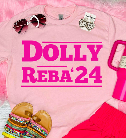 Dolly Reba 24' Baby Pink Tee